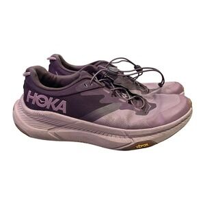 HOKA Transport X Women's 9.5 RWML Rosewood Mauve Vibram Running‎ Hiking Shoes